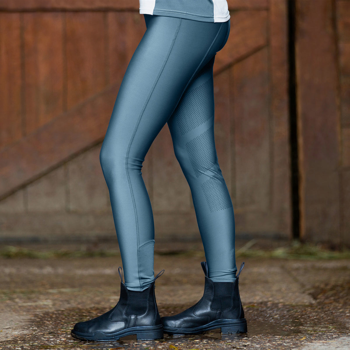 Karla Hybrid Legging - Dark Grey – Black Horse Clothing